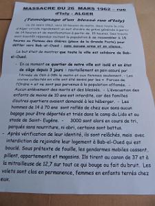 TEMOIGNAGE D UN BLESSE DU MASSACRE DE LA RUE D ISLY (1)